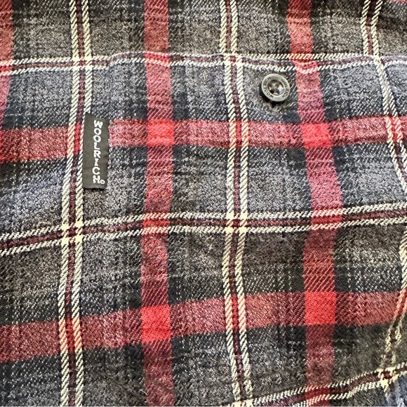 Woolrich Men’s Long Sleeve Plaid Button Down Flannel Shirt- Size XXL - Picture 2 of 7